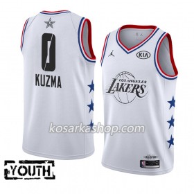 Dres Los Angeles Lakers Kyle Kuzma 0 2019 All-Star Jordan Brand Bijela Swingman - Dječji